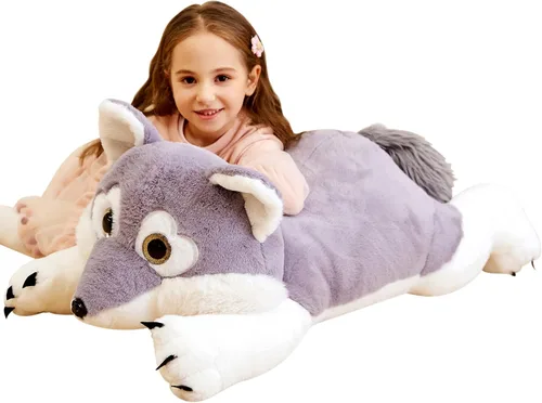 Vista 22 de IKASA Animal de Peluche de Gato Grande Juguete de Peluche, Gatito Gigante Lindo Juguetes Suaves Jumbo, Peluche Enorme de Gran Tamaño Peluche