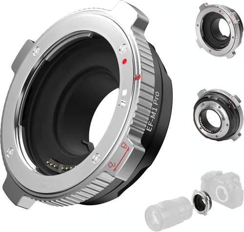 Vista 15 de VILTROX Adaptador de lente PL-L, anillo convertidor de lente de cámara, anillo adaptador compatible con lente PL a cámara de montaje en L Panasonic