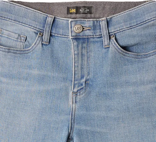 Vista 5 de Lee Pantalones cortos de cigarrillos Ultra Lux de tiro medio para mujer