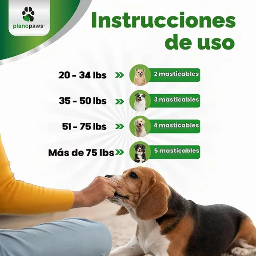 Vista 6 de Probióticos para perros, 90 masticables blandos - Probiótico para perros