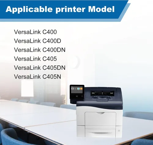 Vista 2 de VersaLink C400/C405 - Paquete de tóner Dphn de alta capacidad 106R03512 106R03513 106R03514 106R03515 4 colores de repuesto para Xerox VersaLink