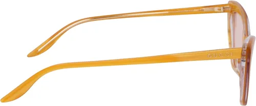 Vista 3 de Gafas de sol Gucci (GG-0708-S 001) Mármol Amarillo - Lentes fucsia rosa
