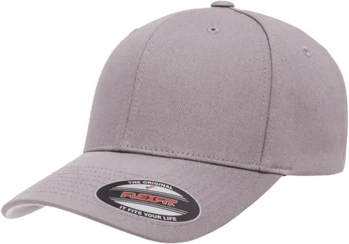 Vista 82 de Flexfit - Gorra ajustable de malla elástica en dos tonos Negro