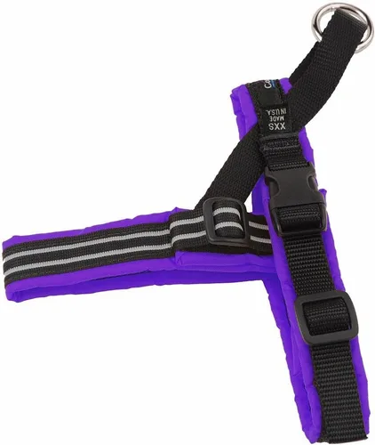 Vista 14 de Arnés de deportes ComfortFlex de PetPDC, Berry American made, designed, cut, assembled, and sewn in the USA, padded reflective harness, integrated