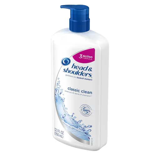 Vista 8 de Head and Shoulders Classic Clean Champú anticaspa de 32.1 onzas líquidas