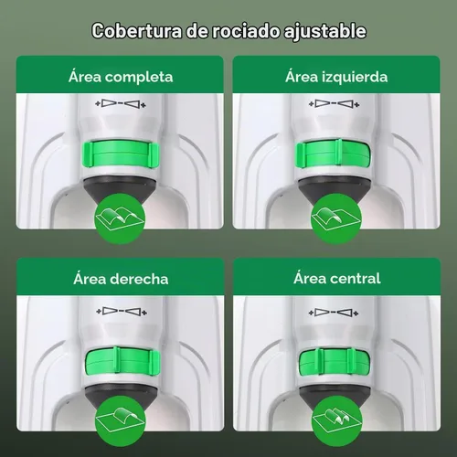 Vista 6 de RESTMO - Rociador oscilante resistente con base de metal estable 18 Durable Nozzles, Adjustable Flow & Width & Coverage, Lawn Sprinkler & Garden