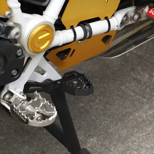 Vista 3 de Modeer Para F750GS F850GS R1250GS 2018-2023 Palanca de freno de pie trasero de motocicleta Pedal Ampliación Extensión Pastilla de freno trasero