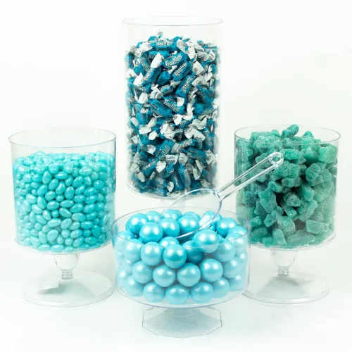 Vista 12 de Blue Value Size Candy Buffet - (aprox. 7.3 libras)