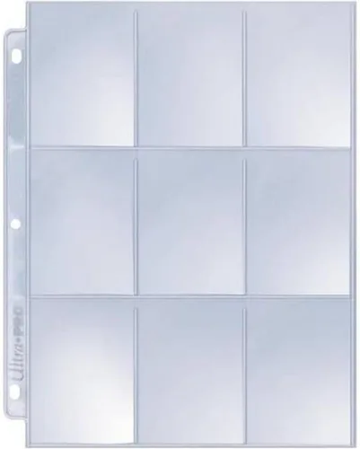 Vista 4 de Ultra Pro Silver Series 9 páginas de bolsillo (paquete de 25 unidades)