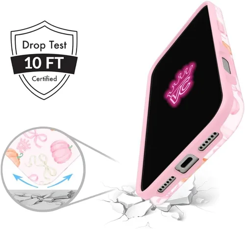 Vista 267 de VELVET CAVIAR Funda para iPhone 15, compatible con MagSafe, probada contra caídas de 10 pies, fundas protectoras de diseño, leopardo color rosa