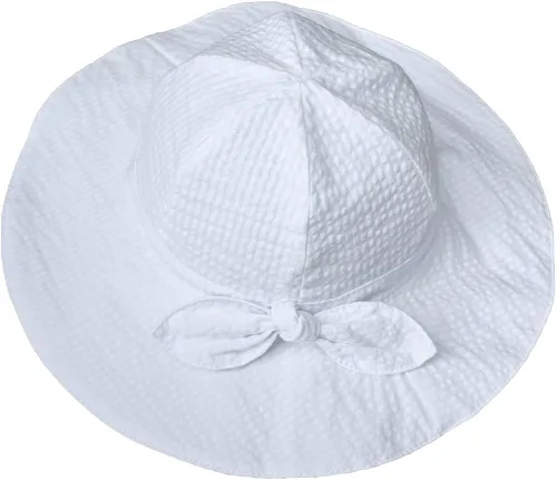 Vista 3 de jerague Sombrero de sol transpirable para niños y niñas pequeños, de algodón, plegable, con protección SPF 50+