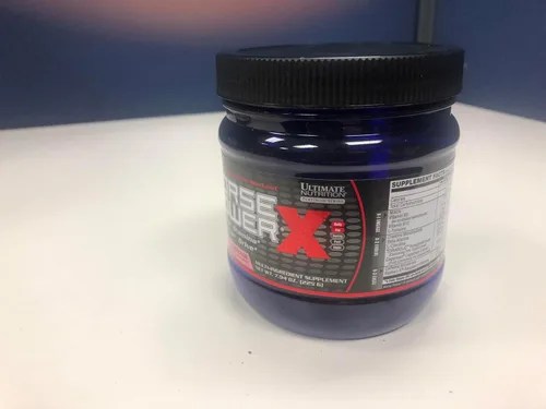 Vista 3 de Ultimate Nutrition Horse Power X, Suplemento concentrado para antes del entrenamiento, creatina y vitamina B12, fuerza de apoyo, limonada rosa, 7.94