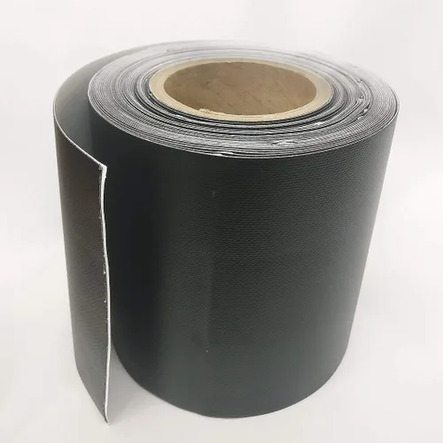 Vista 2 de Cinta de reparación de lona de vinilo (6" x 50') (negro)