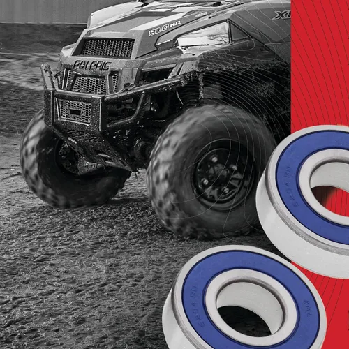 Vista 5 de All Balls Kit de rodamientos de rueda de carreras para Polaris Trail Blazer 250 1988-2005