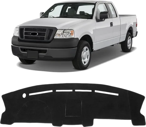 Vista 59 de KUST Funda negra para salpicadero compatible con Tesla Modelo Y Modelo 3 2017-2023, accesorios para el modelo Y Modelo 3, tapete antideslizante