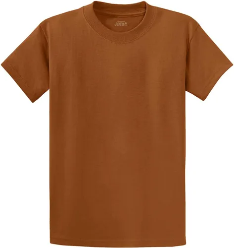Vista 33 de Joe's USA Playeras pesadas de 6.1 onzas, 100% algodón para hombres en tallas regular, grande y alta Negro azabache