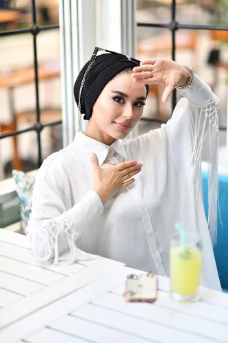 Vista 5 de Turbantes cruzados para mujer, hiyab para mujer, envolturas para el cabello, envolturas para la cabeza para mujer, hiyab para mujer, hiyab
