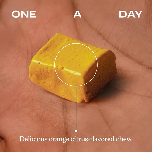 Vista 7 de Humann Suplemento masticable de cúrcuma – Complejo de curcumina de alta absorción clínicamente estudiado – sabor cítrico naranja – de SuperBeets