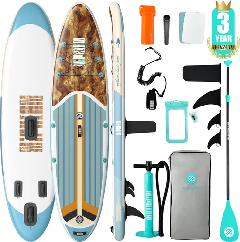 Vista 28 de Niphean Inflatable Stand Up Paddle Board with SUP Accessories