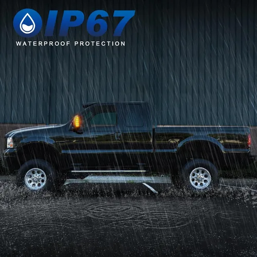 Vista 3 de Luces LED de espejo lateral para Ford F250 F350 F450 F550 Super Duty 2003-2007