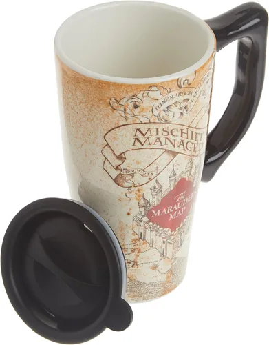 Vista 4 de Spoontiques Harry Potter - Taza de cerámica con frase de juramento solemne para viajes