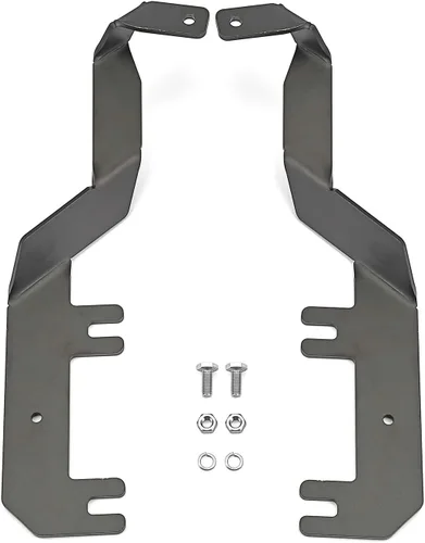 Vista 9 de WSays Soportes de montaje de luz LED de zanja de bisagra de capó superior compatibles con Ford F250/F350/F450/F550 Super Duty 2017-2022 No