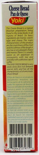 Vista 3 de Mezcla de Pan de Queso - Mistura para Pão de Queijo - Yoki - 8.80 oz (250g) - SIN GLUTEN - (PACK DE 12)