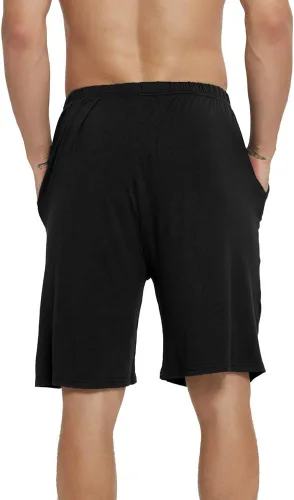 Vista 3 de JINSHI Calzoncillos tipo bóxer elásticos para hombre con bolsillos de modal ultra suave