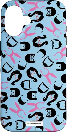 Vista 32 de Bob’s Burgers Bob Linda Gene Tina Louise Hair Light Blue Case for iPhone 17