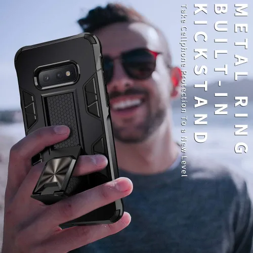 Vista 7 de Dionsibei Funda protectora resistente a prueba de golpes para Samsung Galaxy Note 8 con soporte para Samsung Galaxy Note 8 (negro)