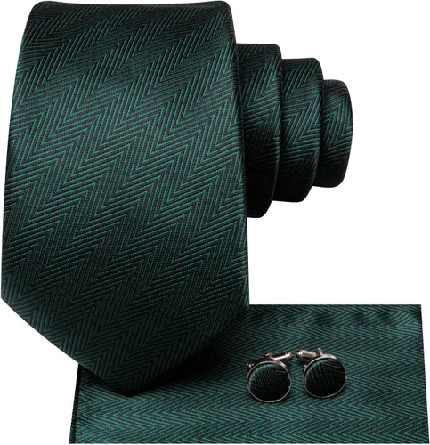 Vista 29 de Dubulle Corbata tejida de cachemira para hombre y gemelos de pañuelo para hombre, conjunto de gemelos para boda formal y negocios