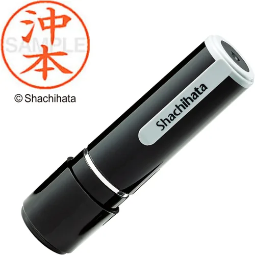 Vista 101 de Shachihata Stamp Name 9 XL – 9 Stamp Face 0.37 inch (9.5 mm), olla mediana