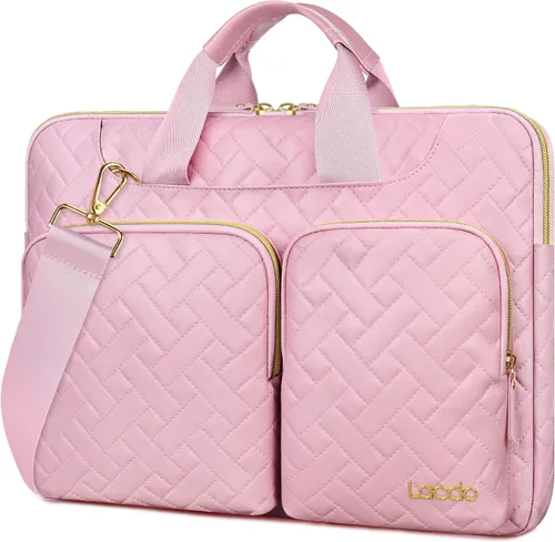 Vista 8 de Lacdo Bolsa de hombro protectora de 360° para MacBook Air M5 A3449 (2026), M4 A3240 2025, M3 A3113, M2 A2681, M1 A2337 A2179 A1932 MacBook Neo