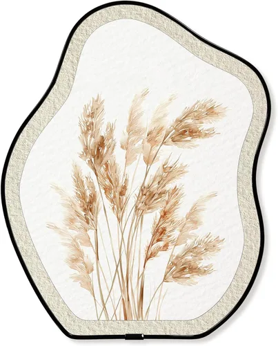 Vista 9 de KVEKVE Dark Academia - Decoración ovalada enmarcada para pared, paisaje gótico, naturaleza, luna Moody, decoración colgante, para pared o mesa