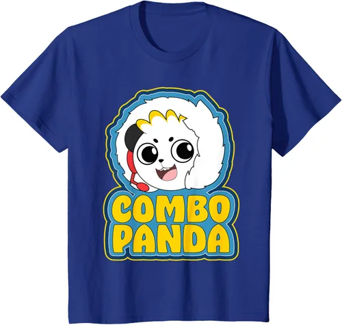 Vista 59 de Ryan's World Arctic Adventures Combo Panda Camiseta, Azul / Patchwork, S Azul Marino