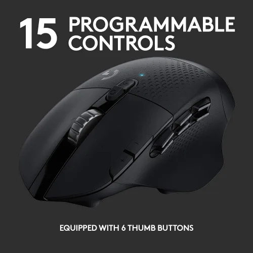 Vista 2 de Logitech G604 Lightspeed - Mouse inalámbrico