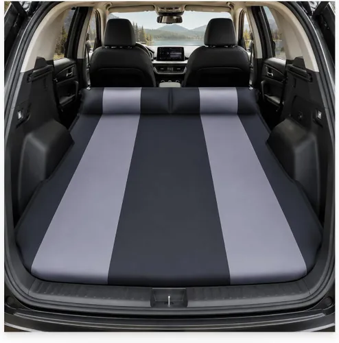 Vista 10 de SUV Air Mattress for Mazda CX-70, Inflatable Car Bed with Pillow, Soft Suede Travel Sleeping Pad for Car Camping,Grey