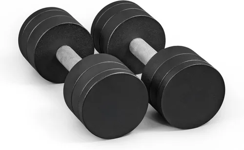 Vista 10 de CAP Barbell - Mancuerna ajustable de 15 lb Peso compacto de hierro fundido Múltiples opciones