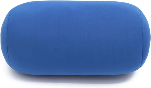 Vista 8 de ASkinds 2 almohadas cilíndricas cómodas de rollo de microperlas Jelly Bean Bed Pillow Tube Pillow Cojín para cabeza, cuello, soporte de espalda