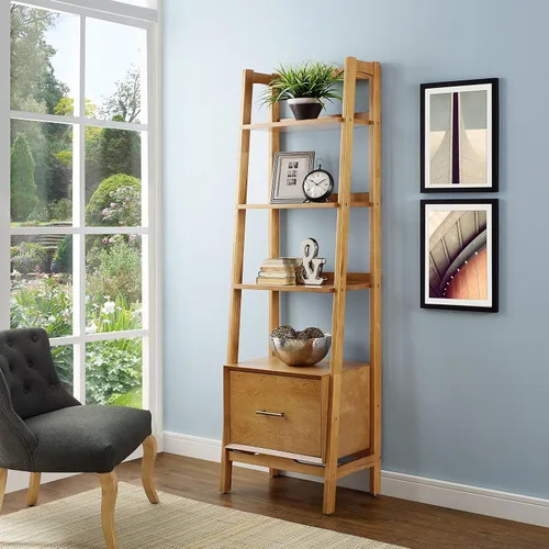 Vista 2 de Crosley Furniture Landon - Estantería pequeña Acorn