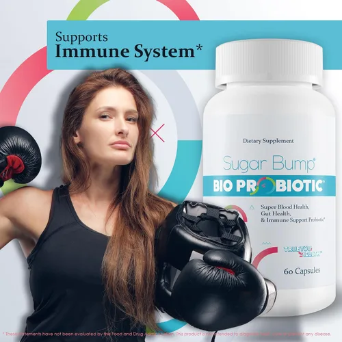 Vista 6 de Sugar Bump Bio Probiótico - Probióticos para la salud sanguínea - Apoya el equilibrio saludable de la sangre S ya en el rango normal - Apoyo