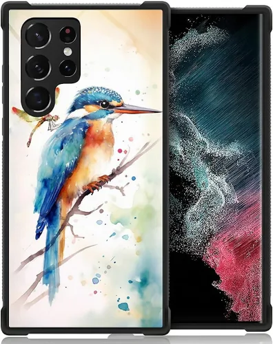 Vista 12 de CARLOCA Funda compatible con Samsung Galaxy S22 Ultra, diseño de humor para adultos, diseño de patrón de humor para niñas y niños, a prueba