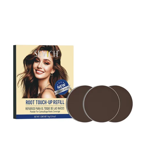 Vista 24 de SEVICH Polvo magnético recargable para retoque de raíces del cabello, impermeable, cobertura de canas y corrector de línea capilar con doble
