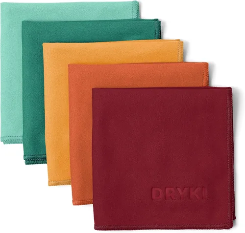 Vista 17 de DRYKI Pocket-Sized Sweat Towels - Original Sweat Absorbing Handkerchiefs Negro