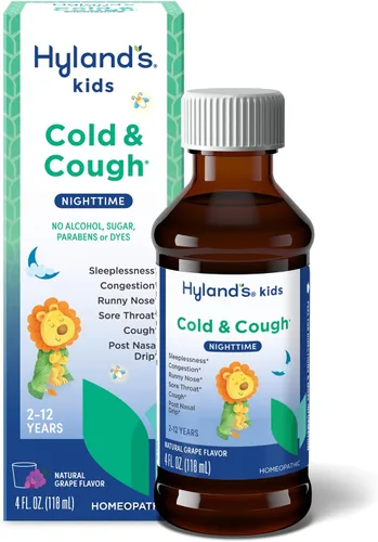 Vista 9 de Hyland's Resfriado y Tos para Niños, Paquete Combinado de Día y Noche, Medicina para el Resfriado para Edades de 2 Años en Adelante, Jarabe Medicina