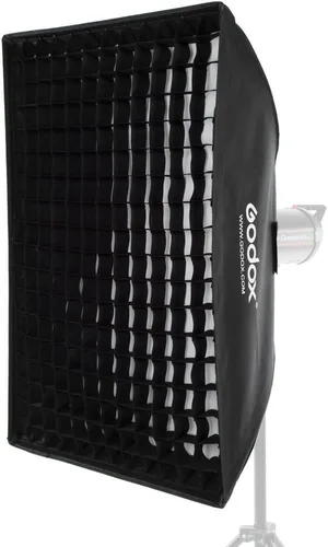 Vista 5 de Godox Caja blanda con rejilla octagonal de panal de abeja de 95 cm / 37" Tira de caja blanda con soporte Bowens FW 37.4 in