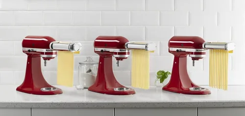 Vista 8 de KitchenAid Accesorio para batidora de pie, juego de rodillos y cortador de pasta de 3 piezas KSMPRA Fits all Household KitchenAid Stand Mixers