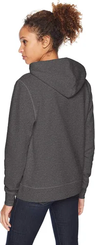 Vista 2 de Tienda Essentials - Sudadera con capucha de vellón para mujer (disponible en tallas extragrandes)