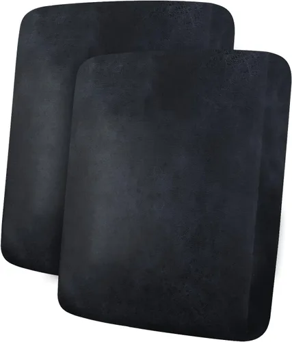 Vista 92 de ANARACHON Fundas de cojín de sofá con aspecto de cuero, juego de fundas de asiento de sofá, protector de muebles para sillón seccional, sofá biplaza