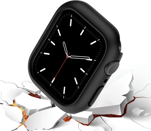 Vista 5 de Compatible con Apple Watch de 1.654 pulgadas Series 10 (2024), protector de parachoques superfino, cubierta dura de policarbonato, ligero, delgado
